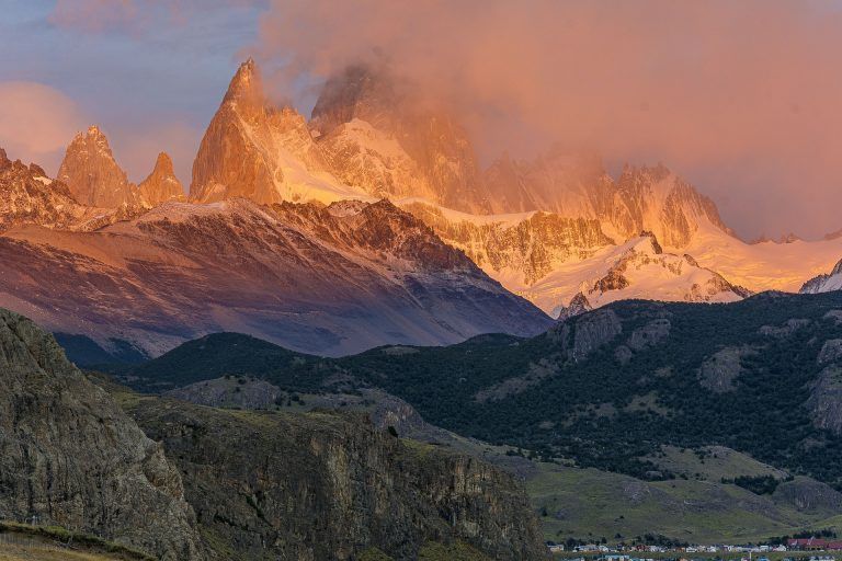 Amanecer en el Fitz Roy