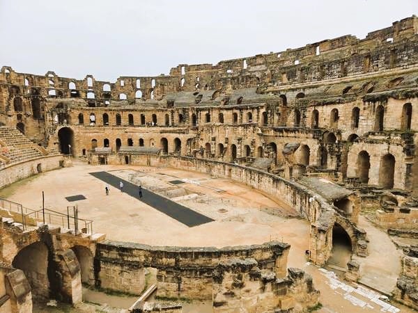 Anfiteatro de El Djem, Túnez