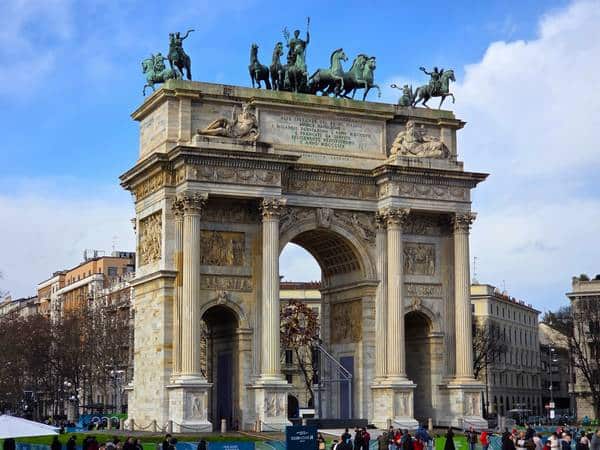 Arco de la Paz, Milán