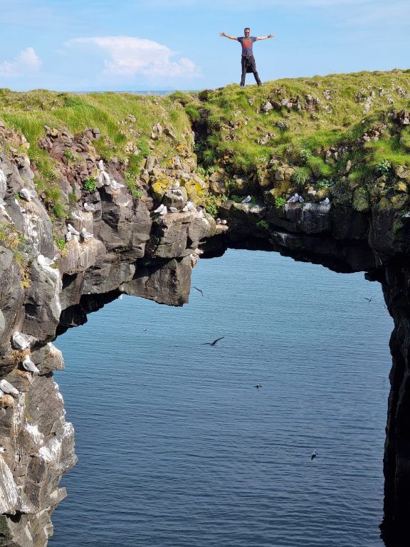 ruta de senderismo de Arnastapi Islandia
