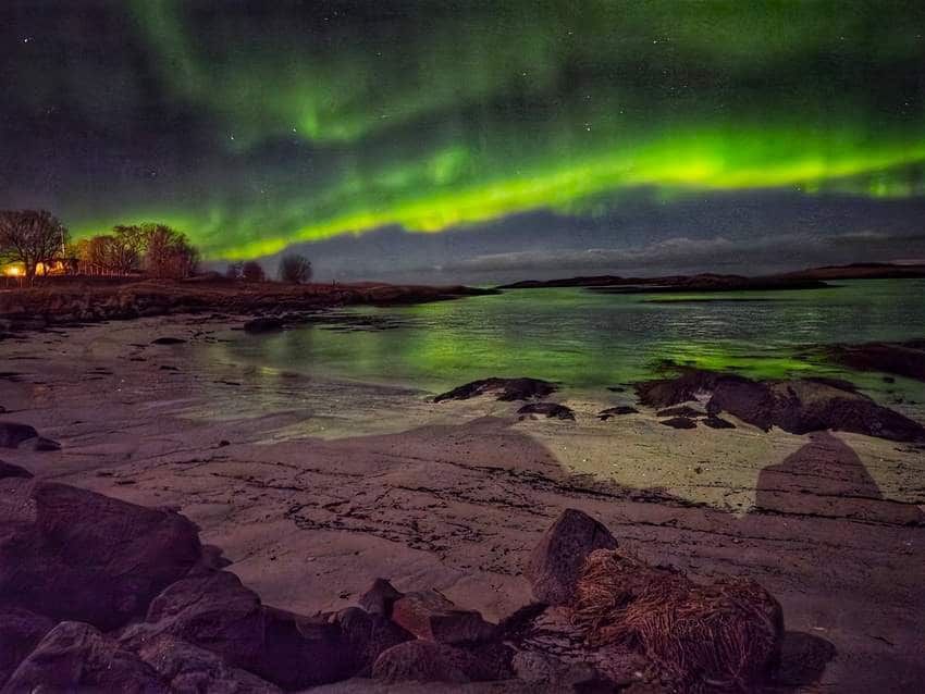 Auroras boreales en Lofoten