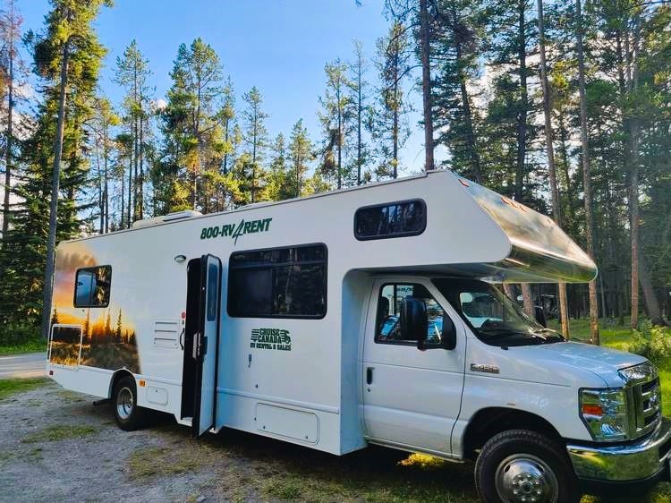 Autocaravana para viajar por Canadá