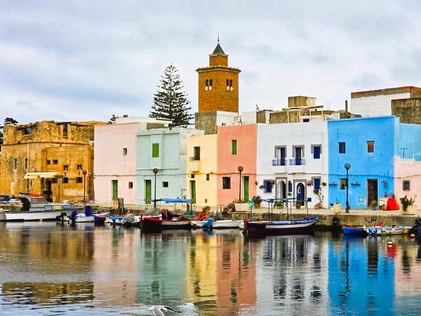 Casas de colores de Bizerta, consejos para viajar a Túnez