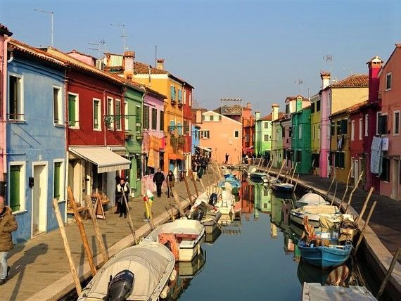 Casas de colores de Burano