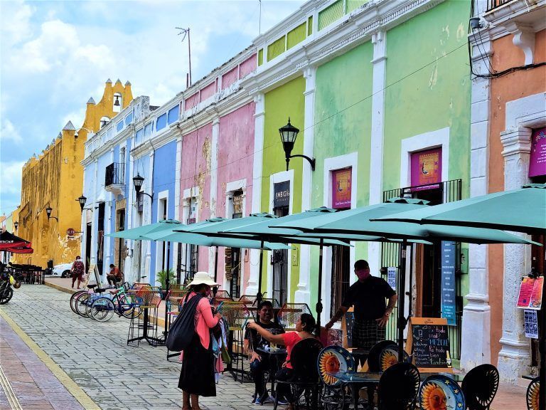 Casas de colores de Campeche
