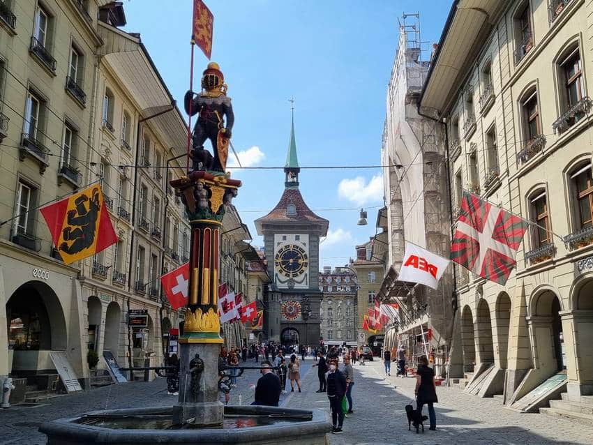 Calle de Berna Consejos para viajar a Suiza