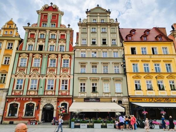 Casas de Wroclaw (Breslavia)