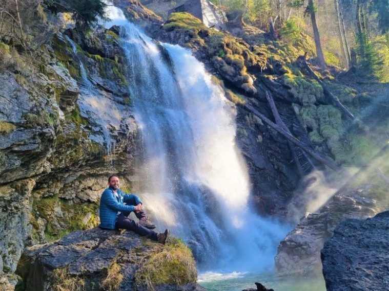 Cataratas de Giessbacch, uno de los imprescidnibles que ver en Interlaken