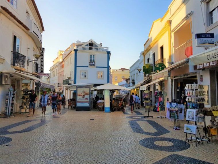 Centro histórico de Lagos (Portugal)