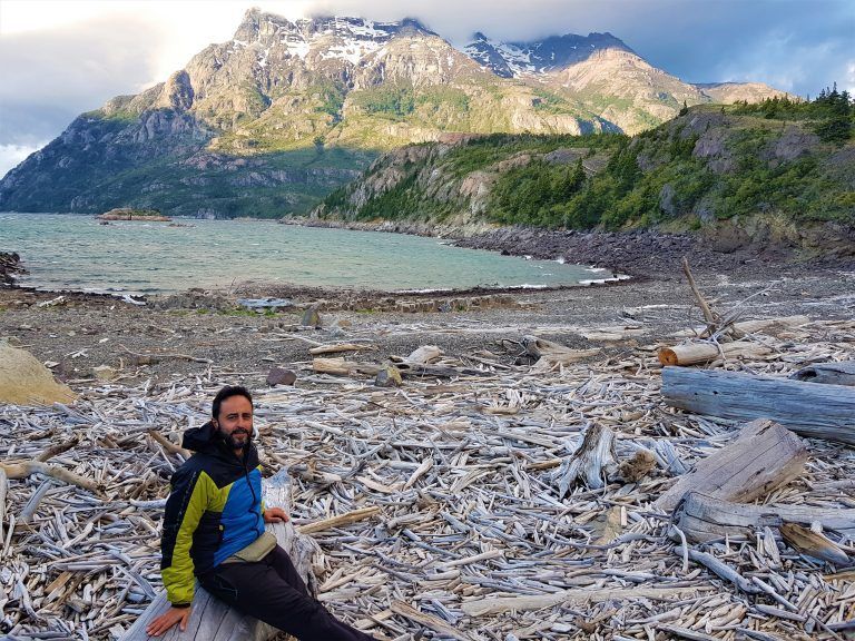 Paisaje en la Bahía de Troncos, un lugar precioso que ver en Esquel y Trevelín