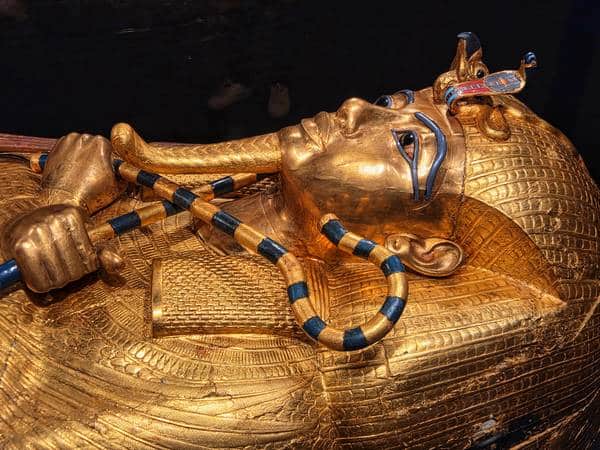 Sarcófago de Tutankamon, consejos para viajar a Egipto