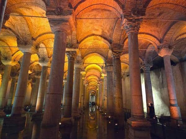 Cisterna Basílica, Estambul