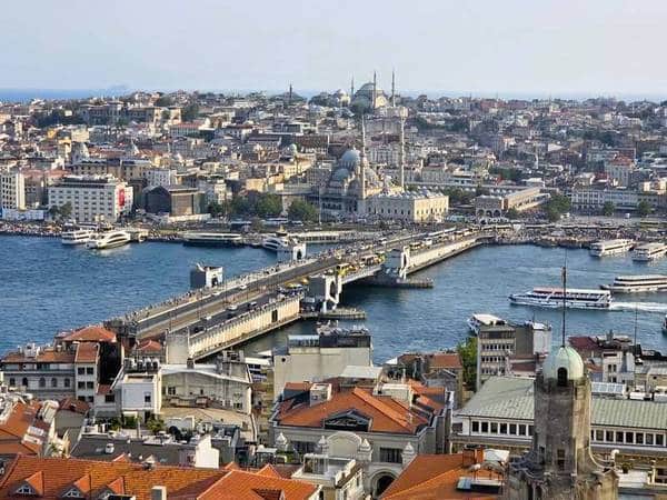 Vistas desde la Torre Galata, Estambul