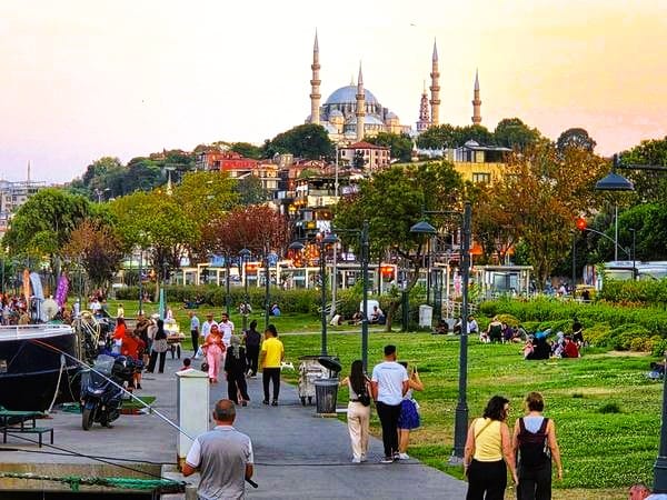 Estambul al atardecer