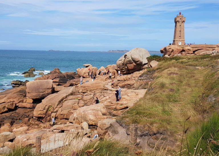 Costa de granito rosa, Bretaña