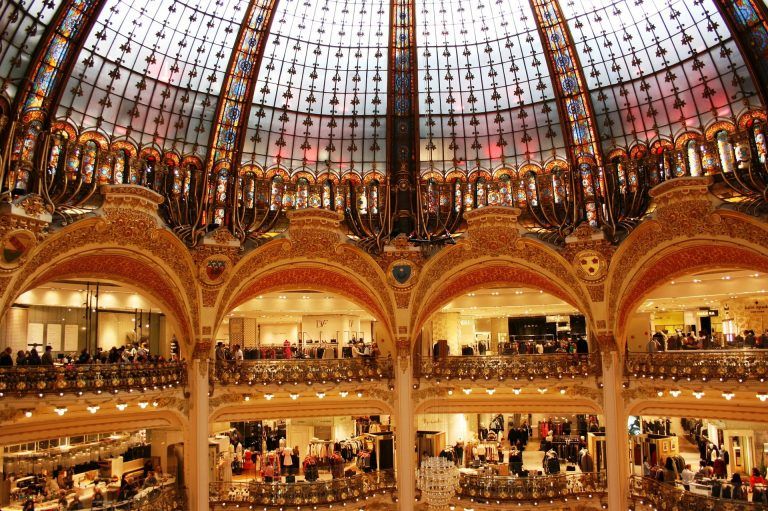 Galerías Lafayette, París