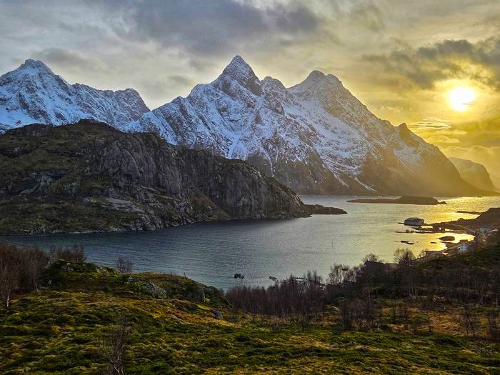 Paisajes de las islas Lofoten