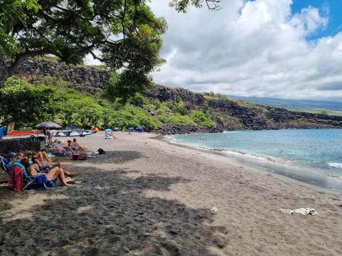 Ho´okena beach