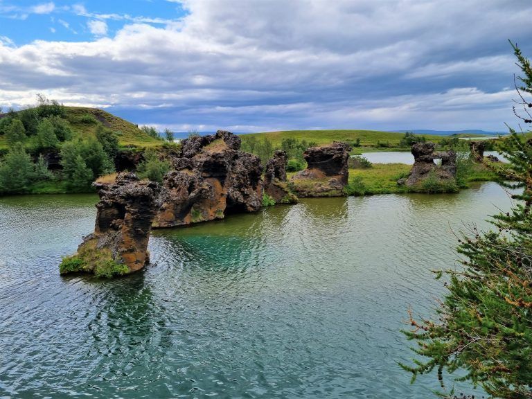 Bosque de Höfði, Myvatn