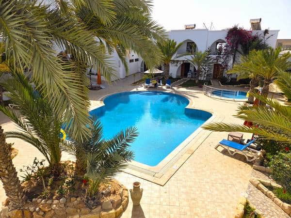Hotel con piscina en Djerba