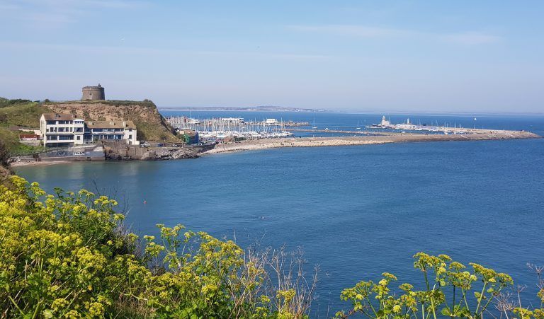 Howth, acantilados cerca de Dublín