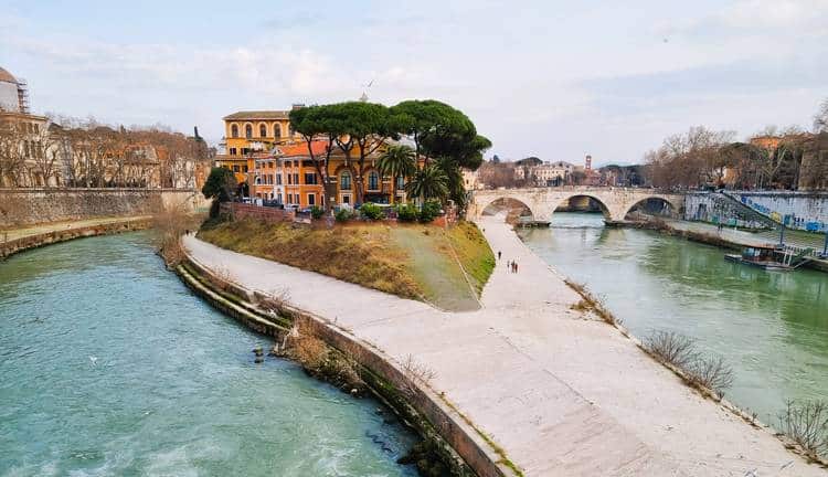 Isla Tiberina qué ver en Trastevere