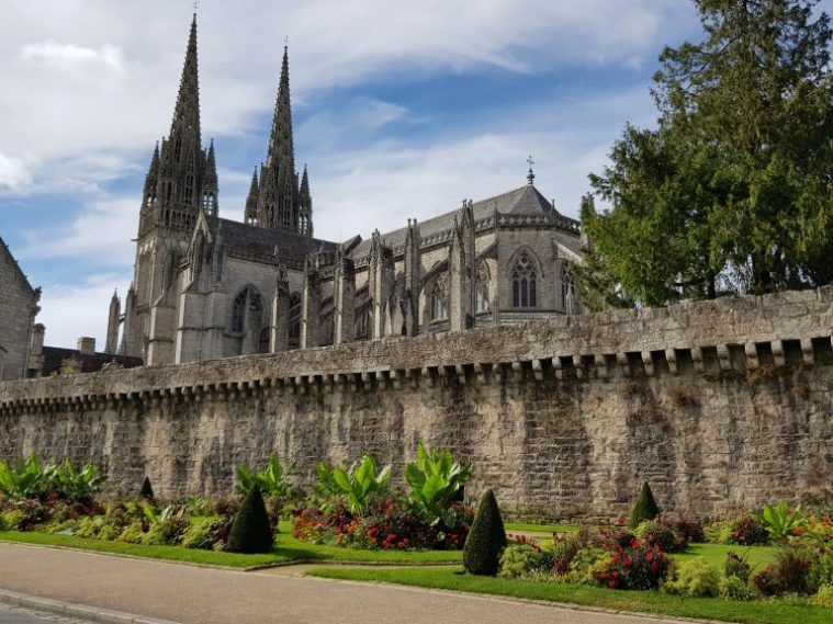 Jardín de las murallas, Quimper