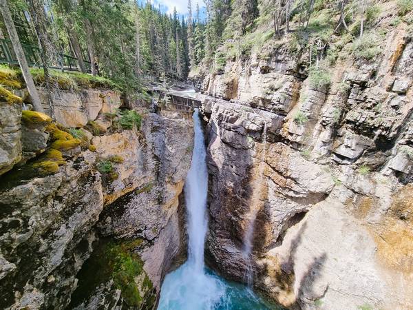 Qué ver y hacer en Banff. Johnston Canyon
