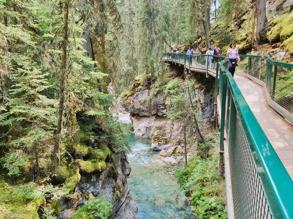 Qué ver y hacer en Banff. Johnston Canyon