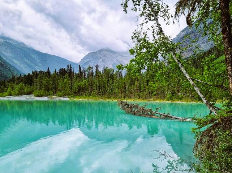 Kinney Lake, lagos más bonitos de las Montañas Rocosas