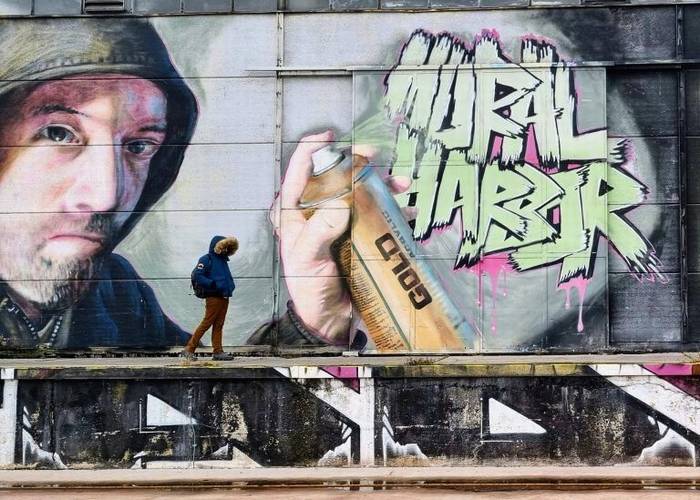 Mural Harbor, Linz