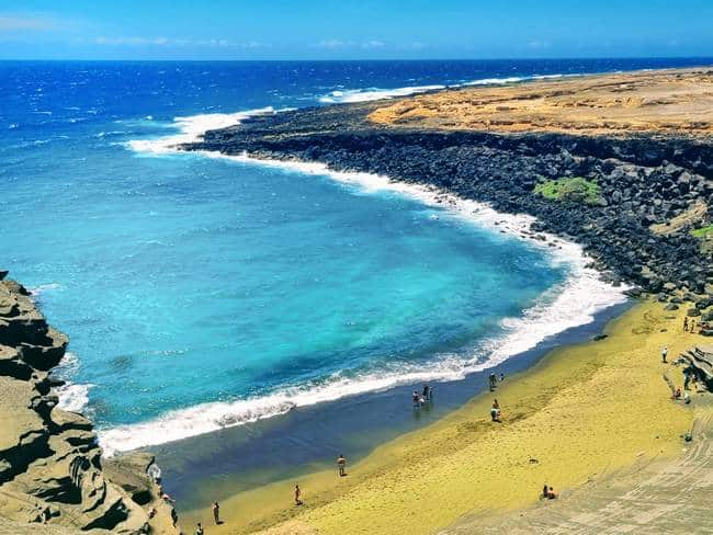 Papakolea Green Sand Beach