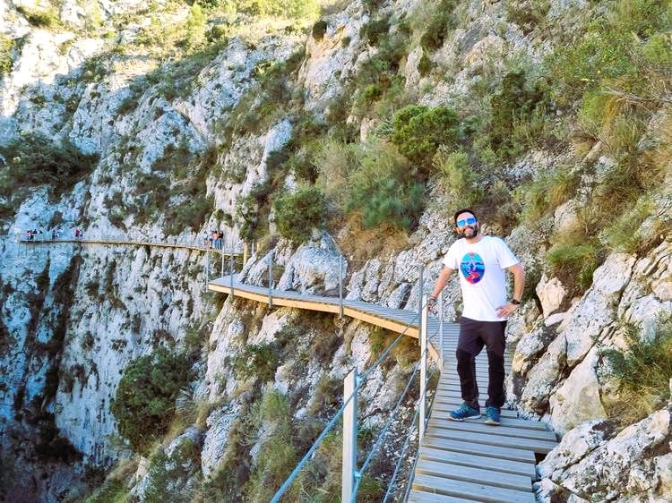 Pasarelas de Relleu, qué ver en Alicante provincia