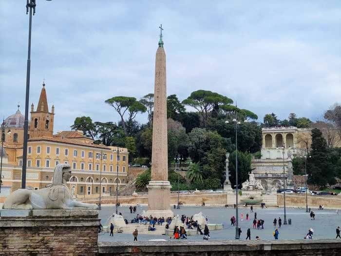 Piazza del Popolo qué ver en Roma en 4 días