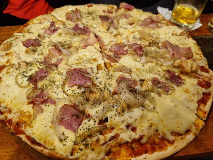 Pizza en paracas