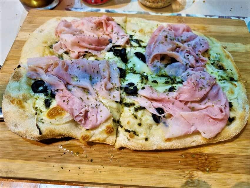 Pizza en Altea
