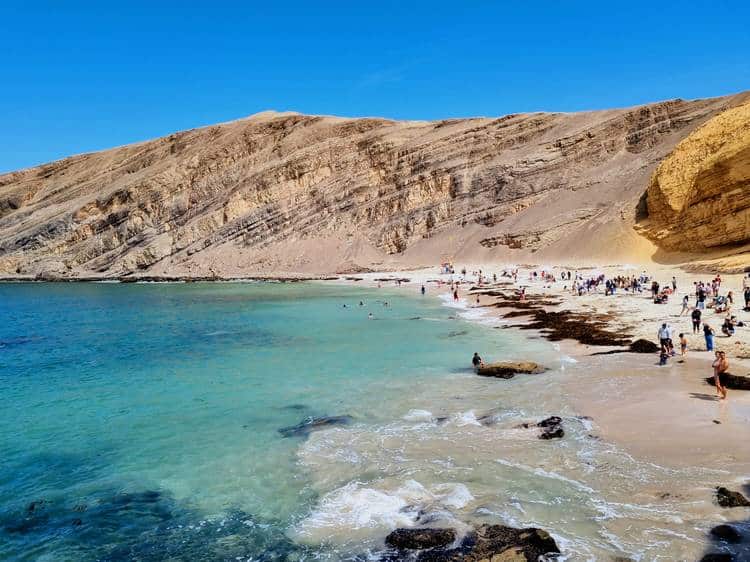 playa la mina qué ver en paracas