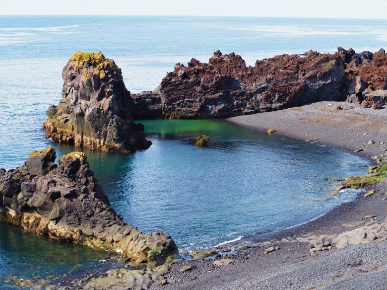 ruta de senderismo de Playa de Dritvik
