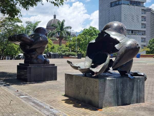Plaza de san Antonio Medellín