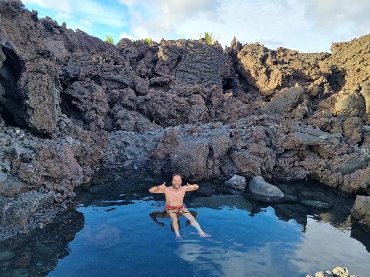 Pohoiki Bay Hot Springs