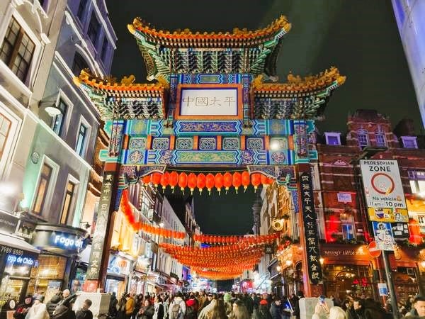 Qué ver en Londres Puerta de Chinatown