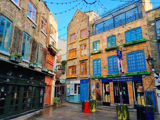 Neals Yard, el lugar más romántico que ver en Londres