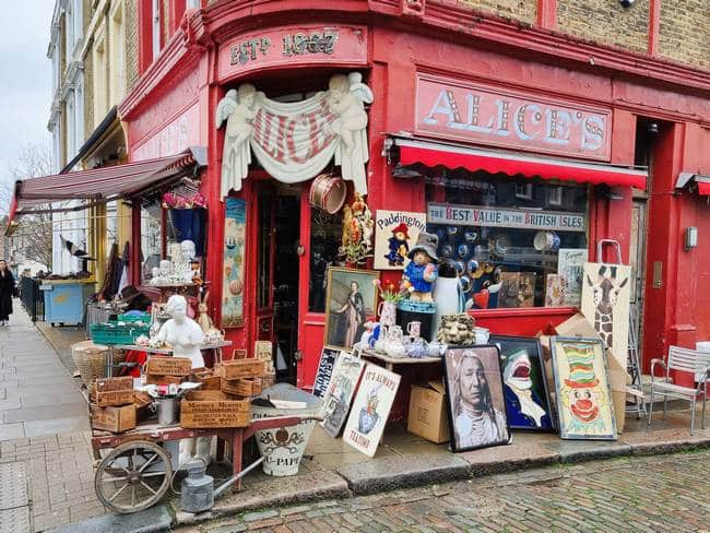 Qué ver en Londres Portobello Market
