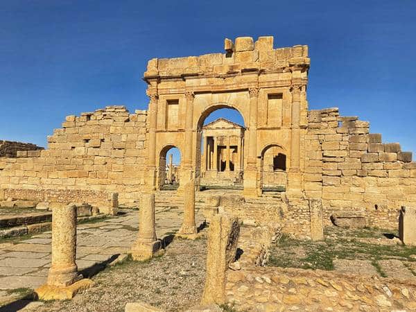 Ruinas romanas de Sbeitla, Túnez