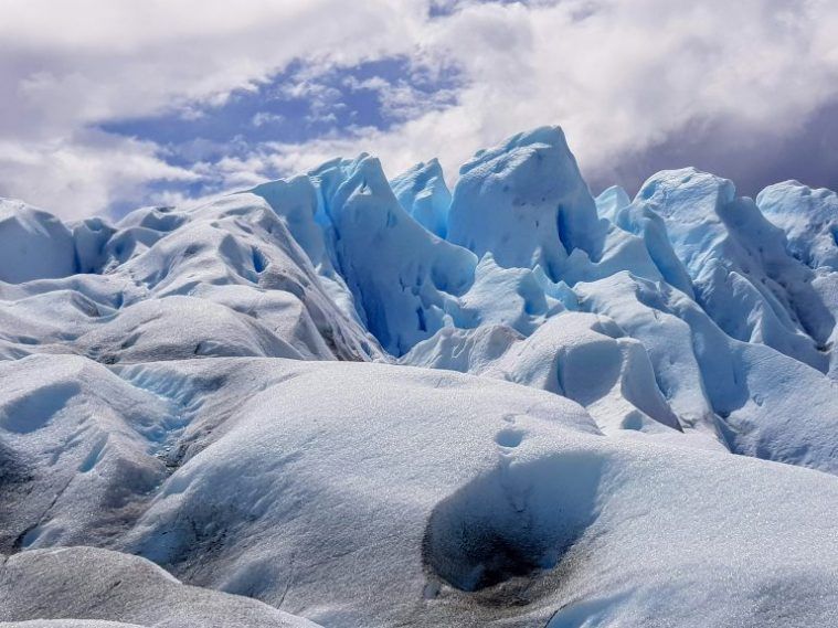 Imágenes del glaciar Perito Moreno durante el trekking