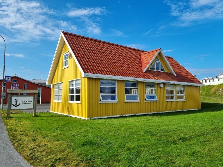 casa de colores de Stykkisholmur, península de snaefellsnes