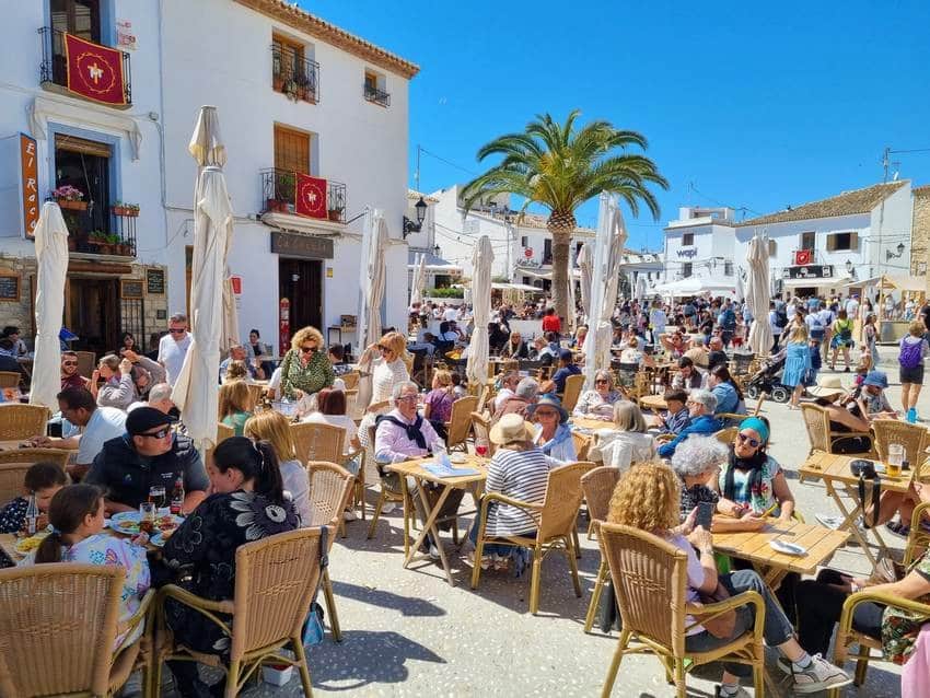 Plaza de la Iglesia de Altea