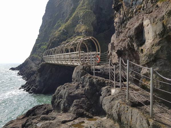The Gobbins, una rutade senderismo en Irlanda