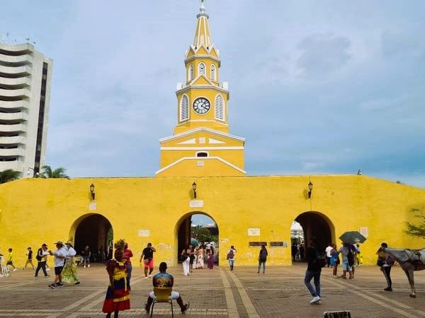Torre del reloj, un lugar que ver en Cartagena de Indias