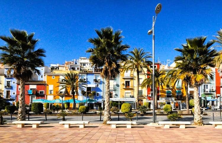 Casas de colores de Villajoyosa